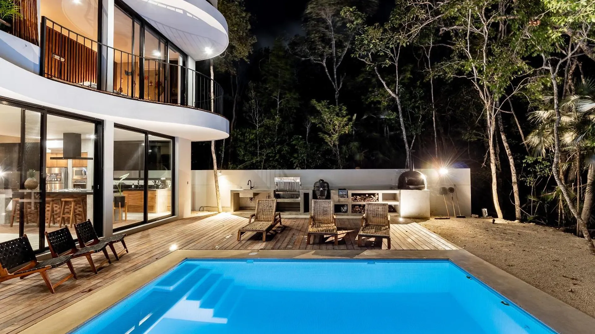 Luxury 4Br Eco Villa 10Ppl Outdoor Pizza Oven - Private Pool & Jacuzzi Tulum