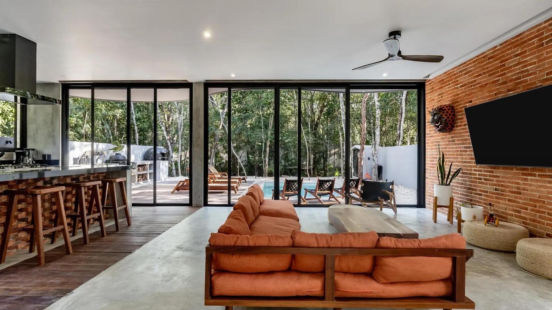 Luxury 4Br Eco Villa 10Ppl Outdoor Pizza Oven - Private Pool & Jacuzzi Tulum