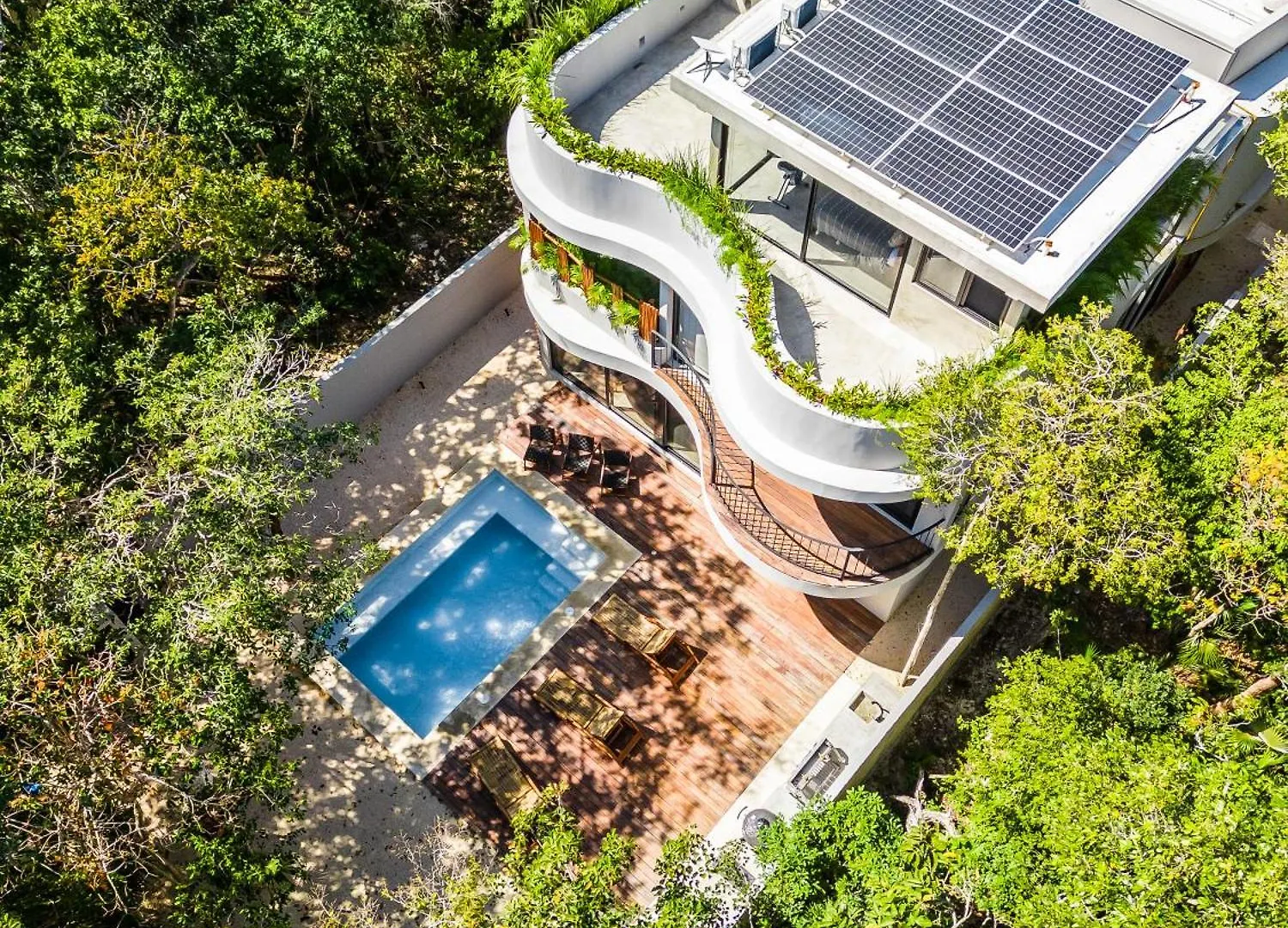 Luxury 4Br Eco Villa 10Ppl Outdoor Pizza Oven - Private Pool & Jacuzzi Tulum 0*,