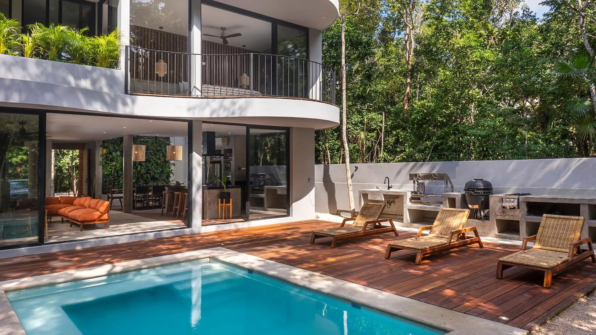 Luxury 4Br Eco Villa 10Ppl Outdoor Pizza Oven - Private Pool & Jacuzzi Tulum