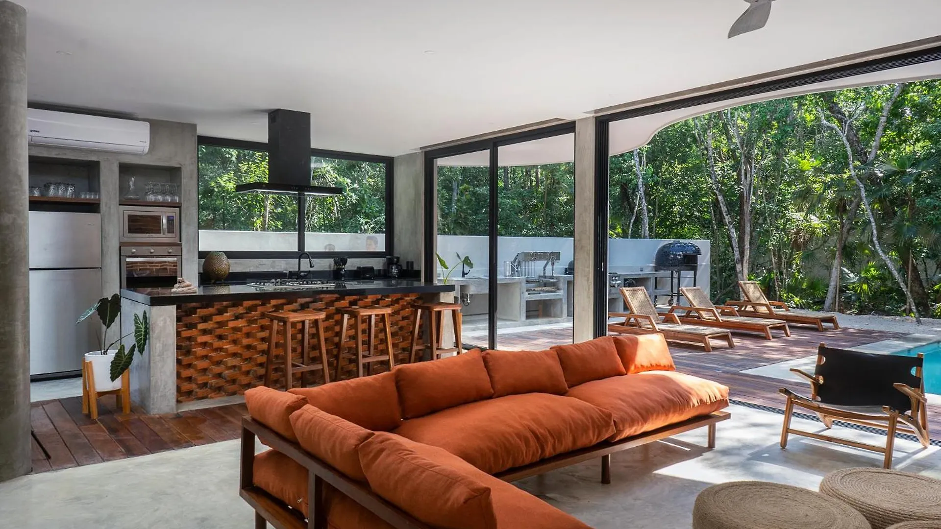 Luxury 4Br Eco Villa 10Ppl Outdoor Pizza Oven - Private Pool & Jacuzzi Tulum